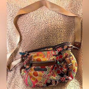 Lilly Bloom floral cross body bag
